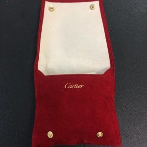 Authentic Cartier Watch Jewelry Travel Pouch Pocket